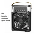 Mini Ventilateur Rafraîcheur d'Air 3-en-1 avec Brumisation